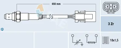 FAE 77229 Oksıjen Sensoru 1959006 226907F000