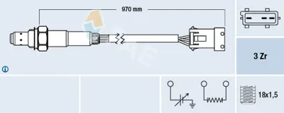 FAE 77306 Oksıjen Sensoru 91357947