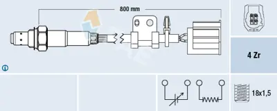 FAE 77315 Oksıjen Sensoru LFL818861C