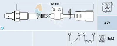 FAE 77319 Oksıjen Sensoru LF4K18861B