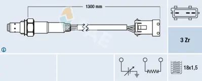 FAE 77370 Oksıjen Sensoru 9132564