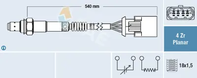 FAE 77425 Oksıjen Sensoru MHK100840L