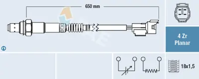 FAE 77500 Oksıjen Sensoru 1821365D21