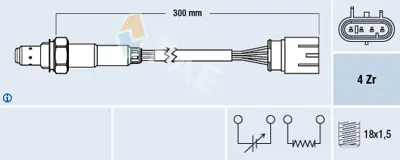 FAE 77586 Oksıjen Sensoru 55222781