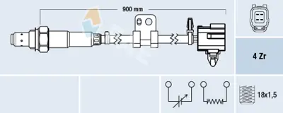 FAE 77764 Oksıjen Sensoru L81318861B
