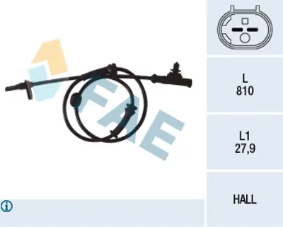 FAE 78079 Abs Sensoru 4545E1 895420H010