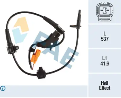 FAE 78226 Abs Sensoru Honda 57455S9A013