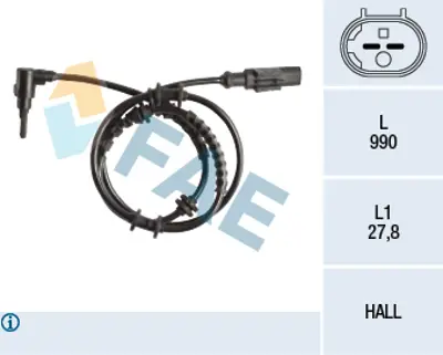 FAE 78244 Abs Sensoru 51718056