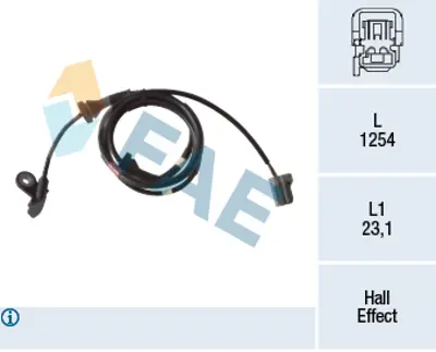 FAE 78271 Arka Abs Sensoru Sol Volvo  Xc90 I (275) 2.5 T Awd  02>14 8634247