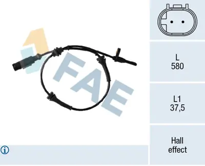 FAE 78307 Abs Sensoru 51840249