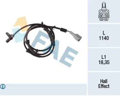 FAE 78311 Abs Sensoru Nıssan 47900JD000PW