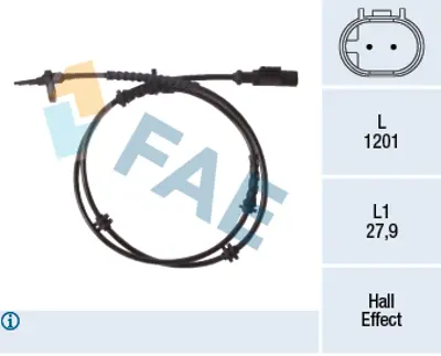 FAE 78322 Abs Sensoru 51797945