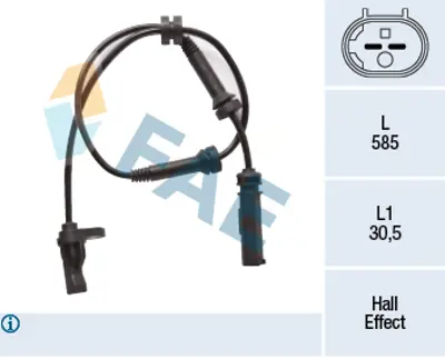 FAE 78324 Abs Sensoruabs Sensoru On Bmw F20 F30 F32 F36 34526791223