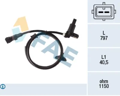 FAE 78402 Abs Sensoru 454574