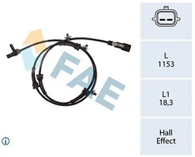 FAE 78435 Abs Sensoru 47900BR00A