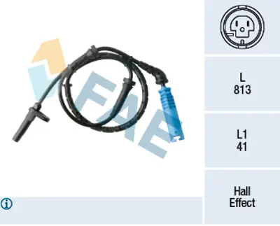 FAE 78486 Abs Sensoru Arka Bmw E60 E63 E64 34526771703