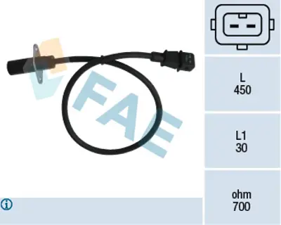 FAE 79001 Hız Sensoru 1812 1920FA 7604582