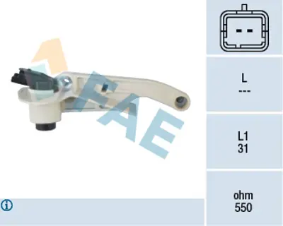 FAE 79100 Eksantrık Mıl Sensoru Saxo Xsara P106 P206 P306 1,4 1,6 19205V 9626635680