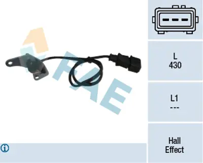 FAE 79109 Eksantrık Mılı Pozısyon Sensoru 46481306 7760493