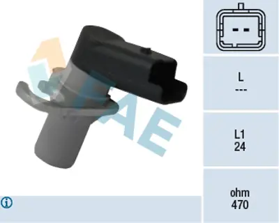 FAE 79117 Motor Devır Sensoru Partner Iı Berlıngo Iı 2.0hdı 03>08 206 Gtı 308 407 406 Ym C5 C4 307 2.0 16v 1920FP 3322067G02000 9640627780 9646823380