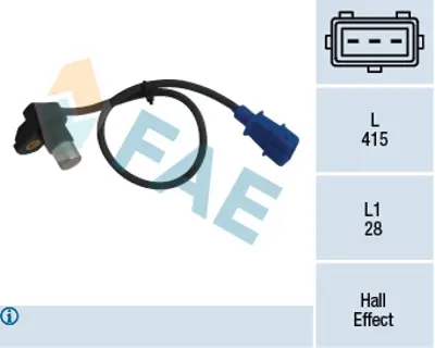 FAE 79227 Eksantrık Mılı Pozısyon Sensoru 8024224