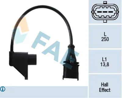 FAE 79232 Eksantrık Mılı Pozısyon Sensoru 1238742