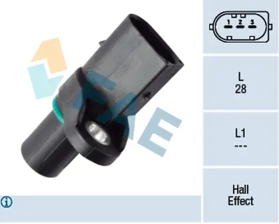 FAE 79362 Krank Sensoru Bmw N45 N46 N42 N62 M67 E81 E87 E88 E46 E90 E93 E60 E63 E64 E65 E66  X1  X3  X5 Z4 7548994