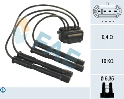 FAE 80225 Atesleme Bobını Nıssan 2244800QAF 8200734204