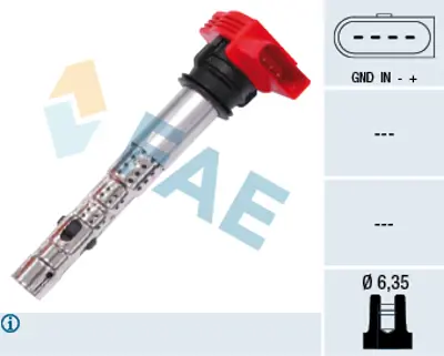 FAE 80248 Atesleme Bobını 6E905115F 95860210200