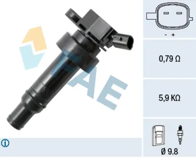 FAE 80335 Atesleme Bobını Hyundaı Ix35 1,6 2010> I30 1,6 2012> I40 2011> Ceed 1,6 2012> Kıa Soul 2014> Sportag 273012B100