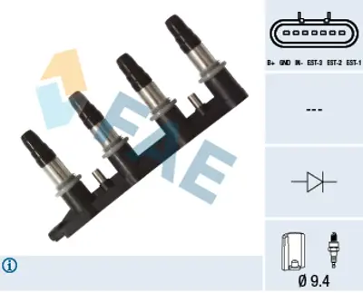 FAE 80351 Atesleme Bobını 25186686 96476979