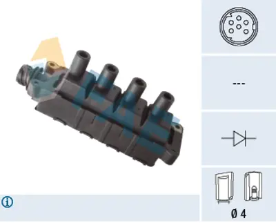 FAE 80391 Atesleme Bobını Bmw M43 3-E36 E46/5-E34 1247281 99609460212