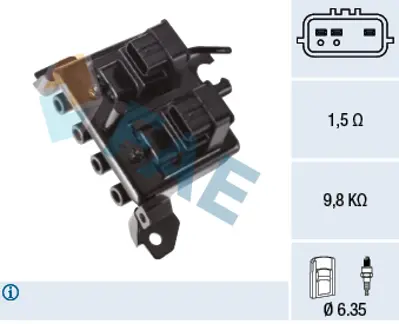 FAE 80408 Atesleme Bobını BPE81810XC9U