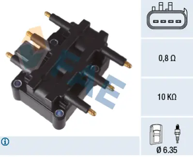 FAE 80415 Atesleme Bobını 56032520AF