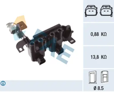 FAE 80439 Atesleme Bobını Accent Era 1,4 Benzınlı 2006 -> Accent 1,5-1,6 2000-2005 Getz 1,4-1,6 2003 -> Elantr 2730126600