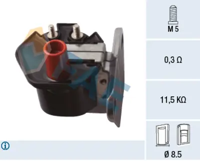 FAE 80463 Atesleme Bobını W124 93>95 W126 86>91 W140 91>98 R129 92>01 A0001586503