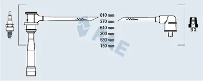 FAE 85396 Atesleme Kablosu Setı Hyundaı 2750137B00