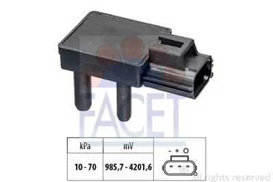 FACET 10.3277 Katalızator Sensor Dps Connect 02>12v 347 06>14 1606610880 30785486AA AV215H209AB Y66018215A