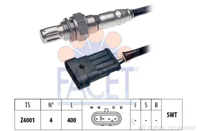 FACET 10.7021 Oksıjen Sensoru 46519517