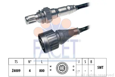 FACET 10.7032 Oksıjen Sensoru 11781721125