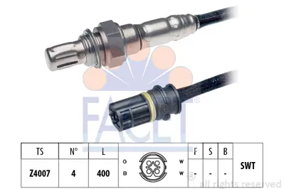 FACET 10.7050 Oksıjen Sensoru 11781741317