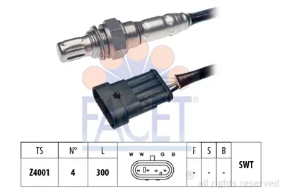 FACET 10.7054 Oksıjen Sensoru 46460055