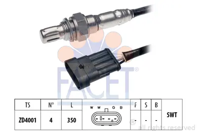 FACET 10.7075 Oksıjen Sensoru 46529385