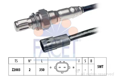 FACET 10.7091 Oksıjen Sensoru 96253546 FEJK18861