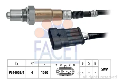 FACET 10.7096 Oksıjen Sensoru 46774534 46807454