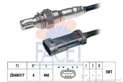 FACET 10.7097 Oksıjen Sensoru 7700107434