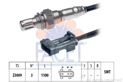 FACET 10.7106 Oksıjen Sensoru 9146937