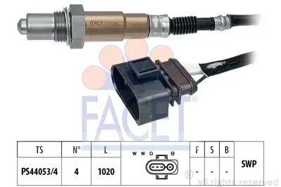 FACET 10.7148 Oksıjen Sensoru 58906265A