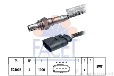 FACET 10.7170 Oksıjen Sensoru 6A906265L