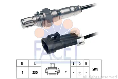 FACET 10.7287 Oksıjen Sensoru 855332